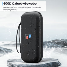 Lade das Bild in den Galerie-Viewer, MEKO Tasche für Nintendo Switch 2 (2025) Robuste 600D-Polyester-Switch-Schutzhülle mit 10 Spielkarten-Fächern, stoßfestem Eva-Innenfutter &amp; Vollschutz-Design (Schwarz)
